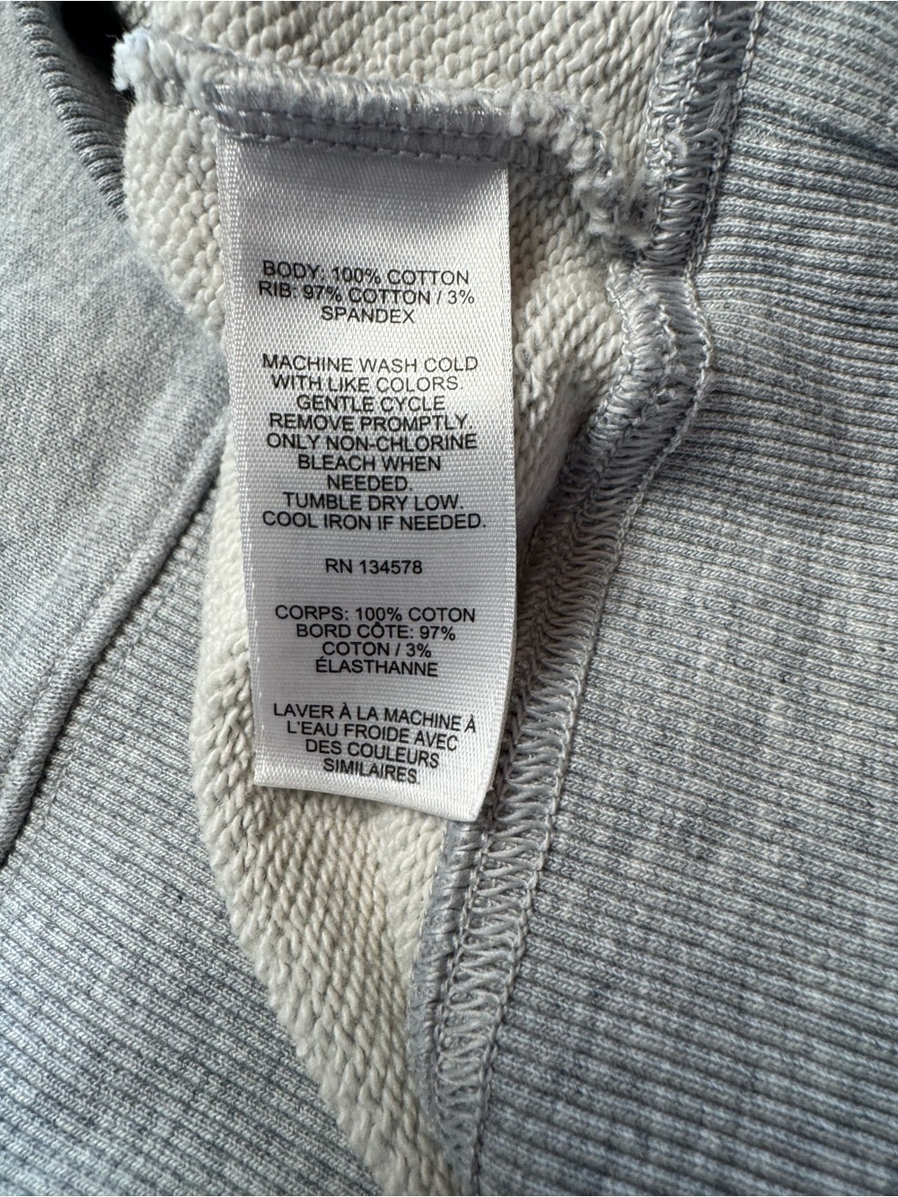 Vineyard Vines Women’s Heather Gray Pullover XL Sweatshirt with Pink Logo - Picture 8 of 8